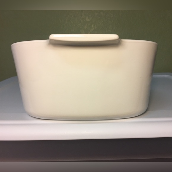 Vintage Corningware Shell Oil Blue Macrame 3qt - Picture 2 of 12